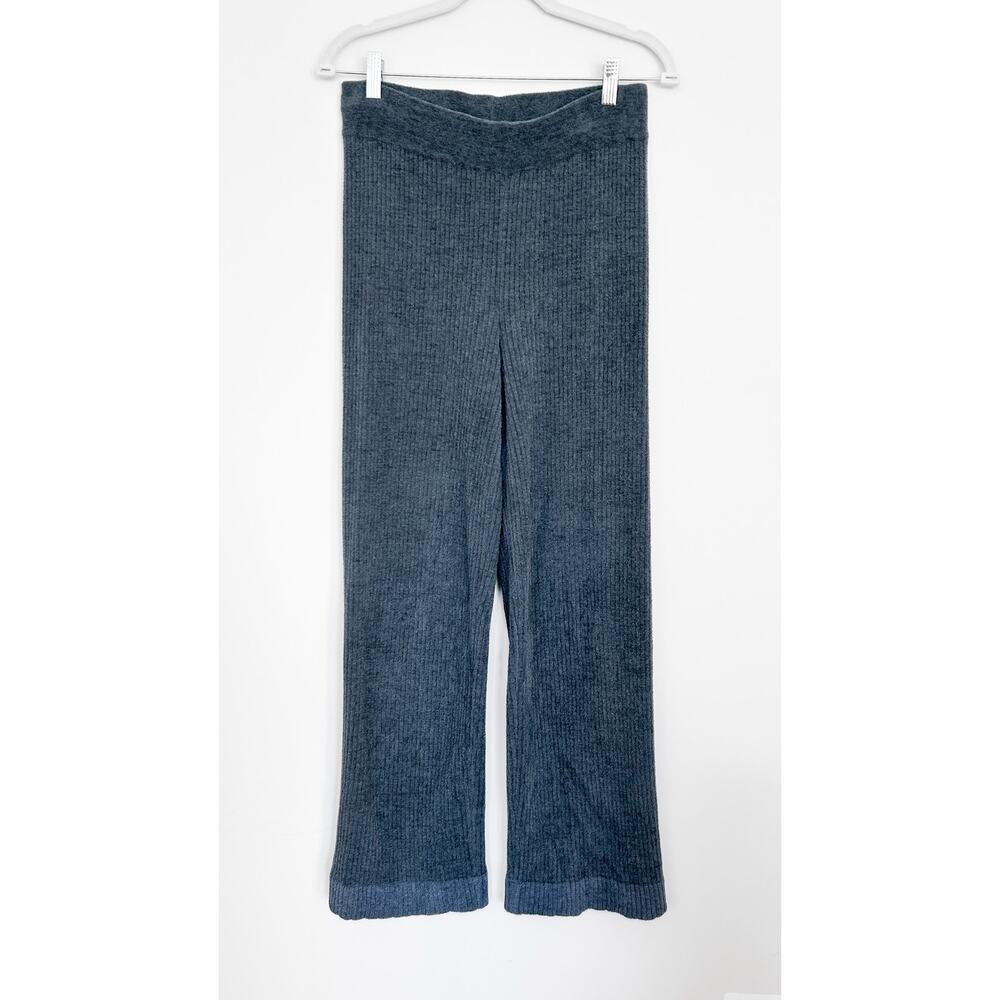 Barefoot Dreams CozyChic Ultra Lite Ribbed Pants in Size Small Gray $128